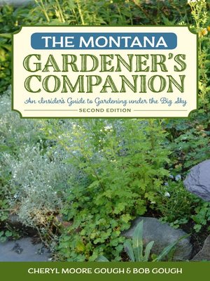 cover image of The Montana Gardener's Companion